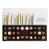 Happy Birthday Chocolate Gift Box | White | 30 Chocolates