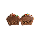 Milk Chocolate Crème Chocolate Cupcakes - Martins Chocolatier