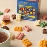 Milk and White Chocolate Building Blocks