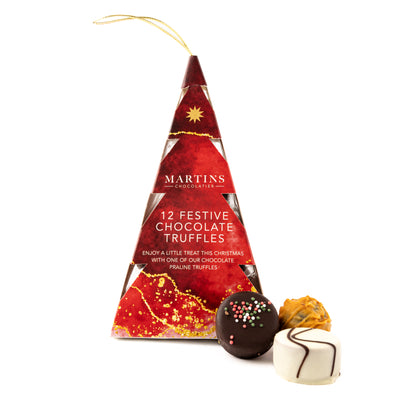 Christmas Chocolate Truffle Gift Set