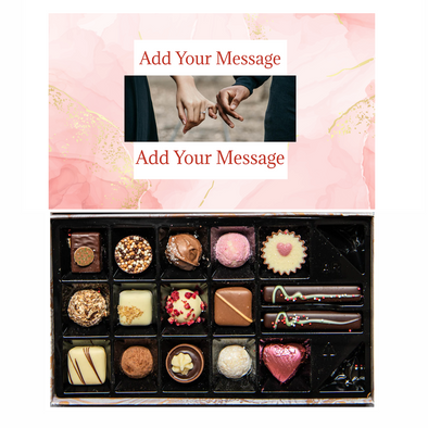 Personalised Gift Box | 16 Box | Watercolour - Martins Chocolatier