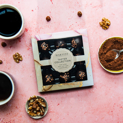 Chocolate Taster Pack | Dark Chocolate filled with Salted Caramel Crème - Martins Chocolatier