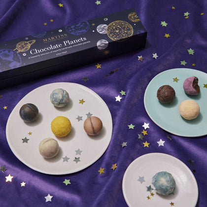 Luxury Chocolate Planets - Martins Chocolatier