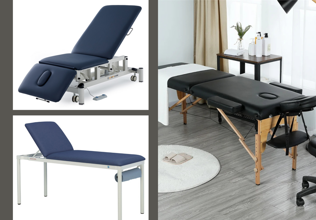 Massage Bed vs. Treatment Couch vs. Examination Couch – What’s the Difference?