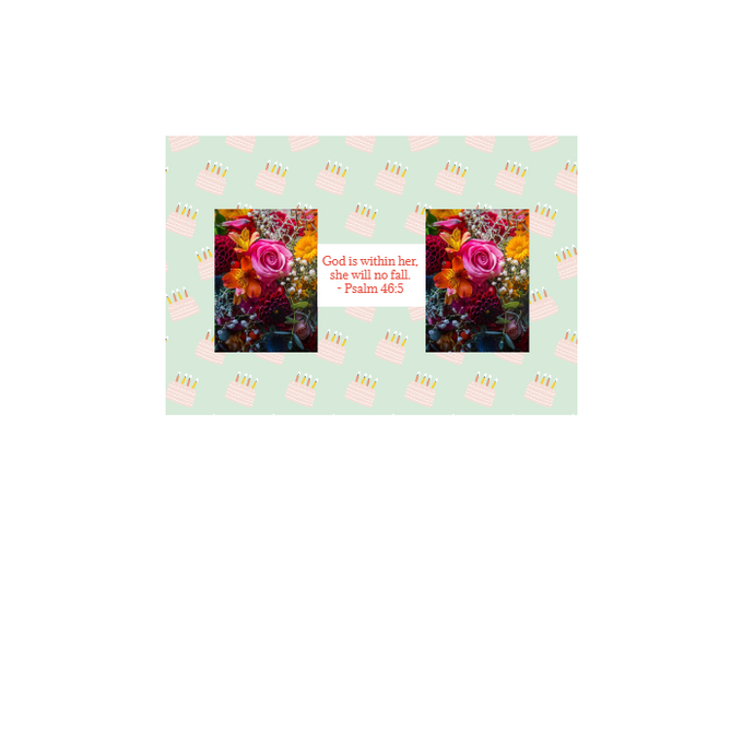 Personalised Chocolate Gift Box | 16 Box | Birthday Cake