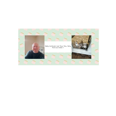 Personalised Chocolate Gift Box | 30 Box | Birthday Cake