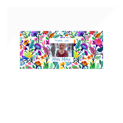 Personalised Chocolate Gift Box | 30 Box | Wildflowers
