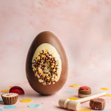 Extra Thick Milk and White Chocolate Easter Egg with Popping Candy | 300g