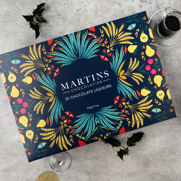 25 Chocolate Liqueurs - Martins Chocolatier