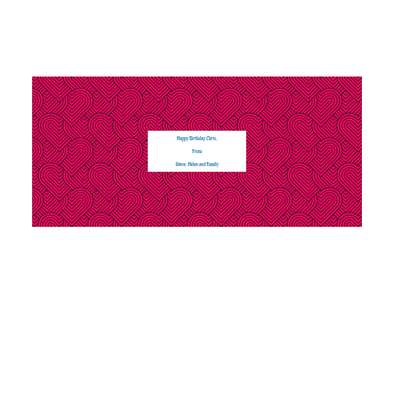 Personalised Gift Box | 16 Box | Red Hearts