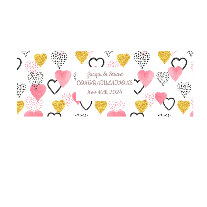 Personalised Gift Box | 30 Box | Mixed Hearts