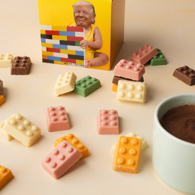 Donald Trump Chocolate Building Blocks