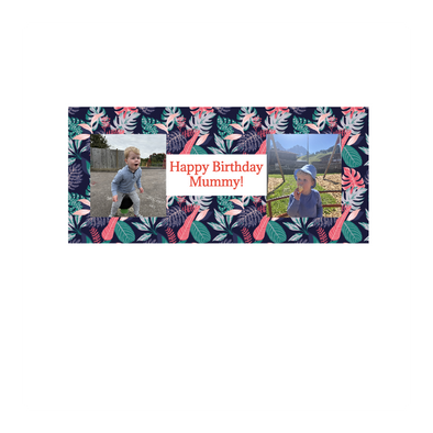 Personalised Chocolate Gift Box | 30 Box | Vibrant Floral