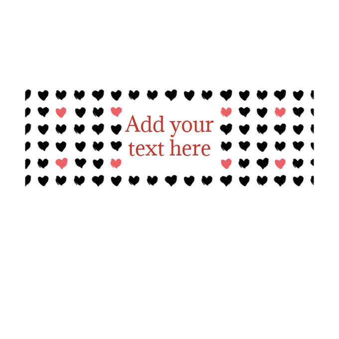 Personalised Gift Box | 30 Box | Mini Hearts