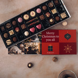 Personalised Christmas Chocolate Gift Box (4 Images)