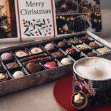 Personalised Christmas Chocolate Gift Box (4 Images)