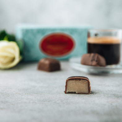 Chocolate Ballotin | Milk Chocolate Marzipan