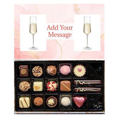 Personalised Gift Box | 16 Box | Watercolour - Martins Chocolatier