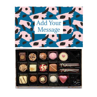 Personalised Chocolate Gift Box | 16 Box | Wild - Martins Chocolatier