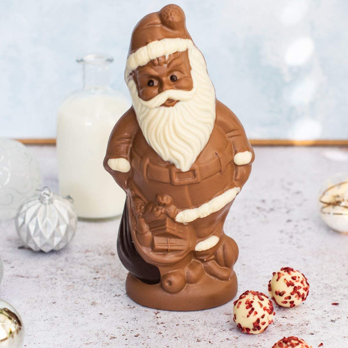Chocolate santa sales