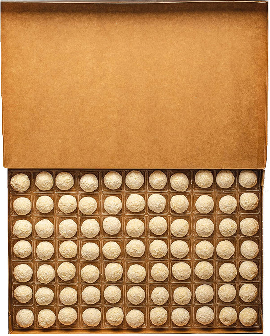 White Marc de Champagne Chocolate Truffles - 77 Box - Martins Chocolatier