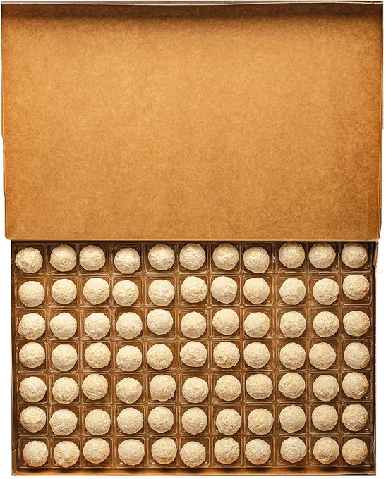 White Marc de Champagne Chocolate Truffles - 77 Box - Martins Chocolatier