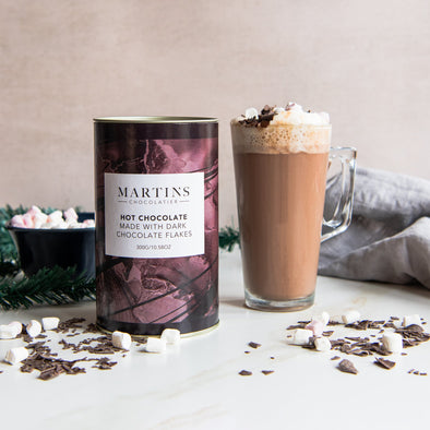 Hot Chocolate Gift Set | 70% Dark Chocolate - Martins Chocolatier