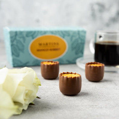 Chocolate Ballotin | Mango Sorbet