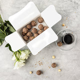 Chocolate Ballotin | Swiss Chocolate Sprinkled Hazelnut Truffles