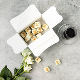 Chocolate Ballotin | White Praline Parcels