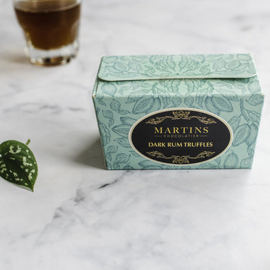 Chocolate Ballotin | Rum Truffles - Martins Chocolatier