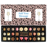 Personalised Chocolate Gift Box | 30 Box | Leopard - Martins Chocolatier