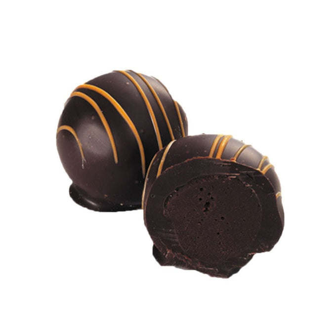 1kg box of 'Magda' Dark Chocolate Truffle & Orange Enigma - Martins Chocolatier