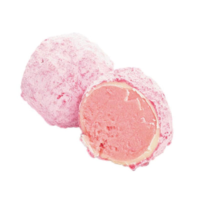 Strawberry and Champagne Pink Truffle - Wimbledon - Martins Chocolatier