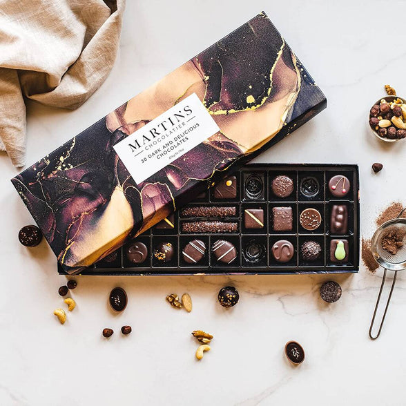 Dark & Delicious Collection | 30 Box - Martins Chocolatier