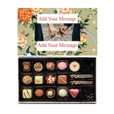Personalised Chocolate Gift Box | 16 Box | Peacocks - Martins Chocolatier