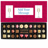 Personalised Gift Box | 30 Box | Red Hearts - Martins Chocolatier